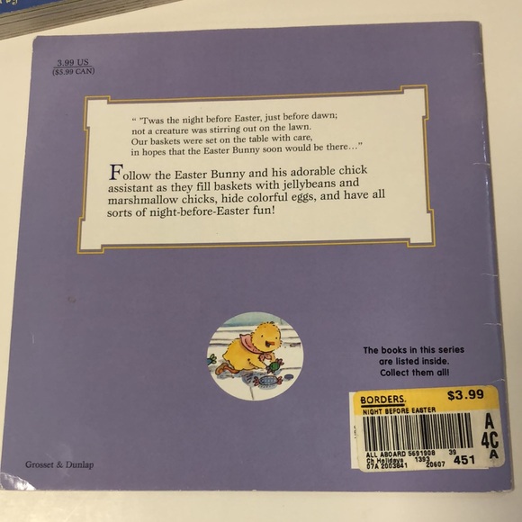 Peter Cottontail Lift the Flap Board Book & The Night Before Eas… - Picture 10 of 11